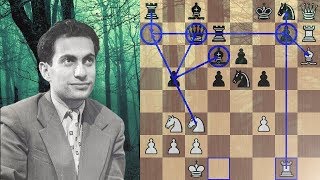 Mikhail Tal takes his opponent into a deep dark forest [upl. by Guillermo]