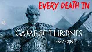 EVERY DEATH IN SERIES 2 Game of Thrones S05 2015 [upl. by Veronica]