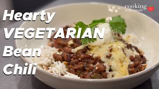 Instant Pot Vegetarian Bean Chilli Recipe That Will CHANGE Your Life [upl. by Ylek493]