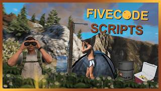 FiveM Script  Advanced Camping System ESXQB  FIVECODE SCRIPTS [upl. by Esir]