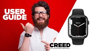 How to connect the Nu Republic Creed Smartwatch to iPhone Mobile  with Maswear App [upl. by Bivins]