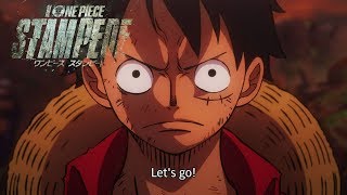 quotONE PIECE STAMPEDEquot  Official Trailer [upl. by Ahseenyt]