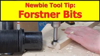 Newbie Tool Tip Forstner Bits [upl. by Eneleoj760]