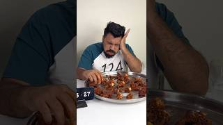 100X SPICY KOREAN CHICKEN LOLLIPOP EATING CHALLENGE🥵 shorts korean foodchallenge [upl. by Derick]