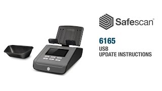 Safescan 6165 USB Update Instructions  English [upl. by Tnilc19]