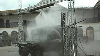 CBRN Massive Decon Station Vehicles How it works 2 [upl. by Jaddan268]