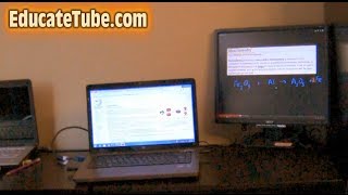 How to split two computer screens using an external LCD monitor for Windows 7 laptop or desktop [upl. by Yecies320]