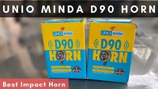 UNO Minda D90 Horn  Install Horn in Car  Dual Horn in Car [upl. by Dnaltroc]