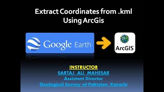 Extract Coordinates from kml using ArcGIS [upl. by Groscr900]