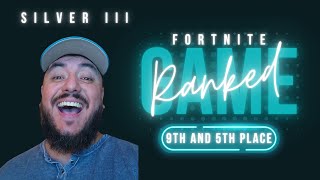 Fortnite Ranked Placed 9th and 5th Silver III [upl. by Blodgett437]