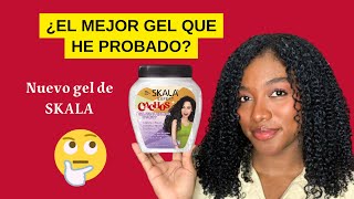 ¿EL MEJOR GEL QUE HE PROBADO😱 Nuevo gel de SKALA Cachos  RESEÑA COMPLETA  Definición de RIZOS [upl. by Malissia]