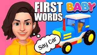 Toddler Learning Video  Baby Learning  Babys First Words  Learn to Talk Super Renell Kids Songs [upl. by Enowtna]