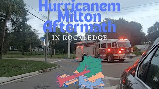 Hurricane Milton Aftermath in Rockledge [upl. by Ennovahc]