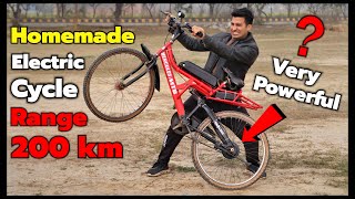 पुरानी Cycle को बनाया Motor Cycle इतनी Powerful होगी उम्मीद नही थी [upl. by Resee399]