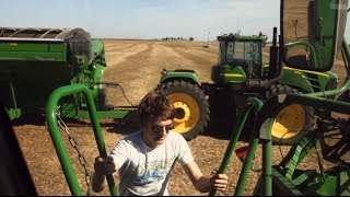 My time in Kansas with Frederick Harvesting  John deere 2010 [upl. by Stretch]