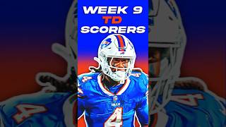 NFL Players That Will SCORE a TD in Week 9 🤑 [upl. by Ahsimed]