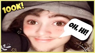 100k SUBSCRIBER SPECIAL  MY REACTION HITTING 100k SUBSCRIBERS [upl. by Woehick]