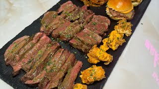 I MADE A STEAK PLATTER FOR A BRADFORD STEAKHOUSE How much should it cost [upl. by Kinimod]