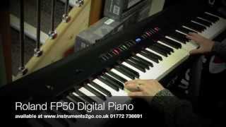 Roland FP50 Digital Piano Demonstration [upl. by Vitus508]