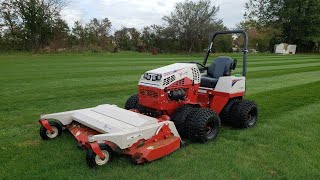 Ventrac 4520Y Cutting Grass [upl. by Brackely]