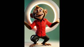 Hello everyone I am a monkey Babu shortvideo [upl. by Alcot]