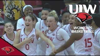 UIW WBB🏀 Highlights vs NICHOLLS [upl. by Nirehtak]