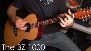 BZ1000 GuitarBodied Bouzouki Mandolin [upl. by Ennaoj576]