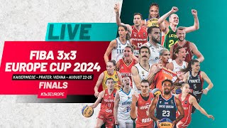 LIVE🔴 FIBA 3x3 Europe Cup 2024  Finals [upl. by Nyleahcim783]