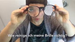 ❗️Brille richtig putzen ✅ Brille reinigen ohne Kratzer ✅ Tutorial ❗️ [upl. by Fugere]