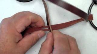 Attaching the Parelli Snaffle Bridle Leather Chin Strap [upl. by Moises]