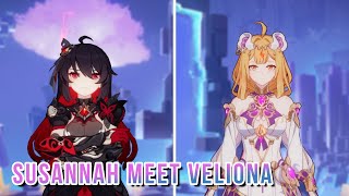 Susannah Meet quotSeelequot Veliona JP Dub  Honkai Impact 3rd [upl. by Margarette]