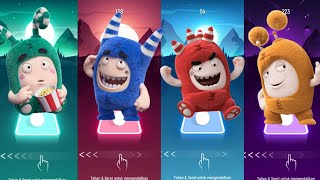 Oddbods Zee 🎶 Oddbods Fuse 🎶 Oddbods Bubbles 🎶 Oddbods Jeff ♥️ Who The Best Fun [upl. by Enomad521]