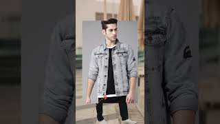 Denim jacket Tips mensfashion fashion mensfashionworld [upl. by Cordle593]