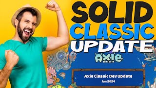 SOLID UPDATE  Axie Infinity  Crypto News  Trending News  Update [upl. by Demakis]