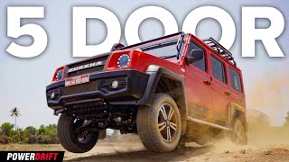 NEW Force Gurkha 5Door Review — Not For Most Humans  PowerDrift [upl. by Nims]