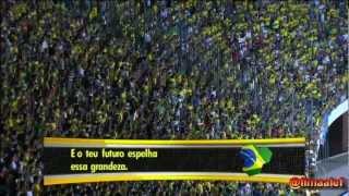 Exciting Brazilian Anthem in Biggest World Football Classic  BRAZIL x ARGENTINA [upl. by Atiken]