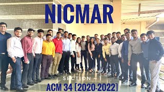 NICMAR  ACM 34  Batch of 20202022  Best 2 Months of my life❤️‍🔥✨ [upl. by Patrizia736]