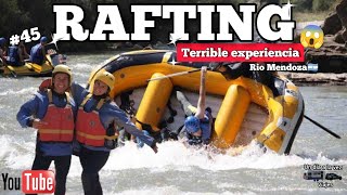 ⚠️ RAFTING EN MENDOZA 🔥una experiencia espectacular en la provincia de Mendoza [upl. by Nogem]