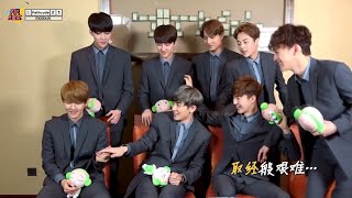 РУСОЗВУЧКА EXO  interview Yin Yue Da Lai Bin [upl. by Ihsakat]