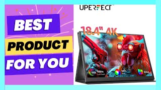 UPERFECT Portable Monitor 4K 184 inch 10 Bit UHD FreeSync IPS [upl. by Ellerred]