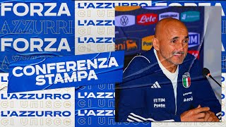 Spalletti “Ripartiamo dalle cose fatte bene con l’Inghilterra”  Conferenza stampa [upl. by Bolen]