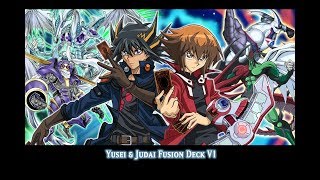 Character Deck  Judai Yuki amp Yusei Fudo Fusion Deck [upl. by Adnalay772]