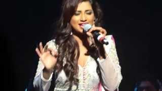 tere naina bade kaatil  Shreya Ghoshal live in Vancouver [upl. by Ztirf]