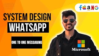 System Design WhatsApp  API Design OnetoOne Messaging  Part 8 [upl. by Idden]