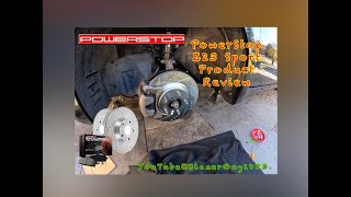 POWERSTOP Z23 Sport Brakes Product Review [upl. by Foss]