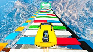 GTA 5 MULTI MEGA RAMP ▸ NO COPYRIGHT GAMEPLAY  4K 60FPS  598  GTA GAMEPLAY for TIKTOK amp YOUTUBE [upl. by Vigor930]