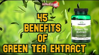 Metabolism booster supplements 45 Benefits of Green tea extract [upl. by Atinrahs]