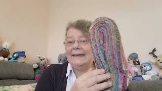 Folge 92  juchuu Strickliesel Probeschuh fertig und die Decke wächst langsamer [upl. by Drain]