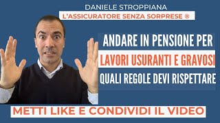 LISTA LAVORI GRAVOSI E USURANTI 2024 CHI RIENTRA E CHI NO PER LA PENSIONE ANTICIPATA [upl. by Lunsford599]