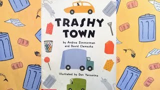 Trashy Town  Interactive Read Aloud Preschool [upl. by Lihkin389]